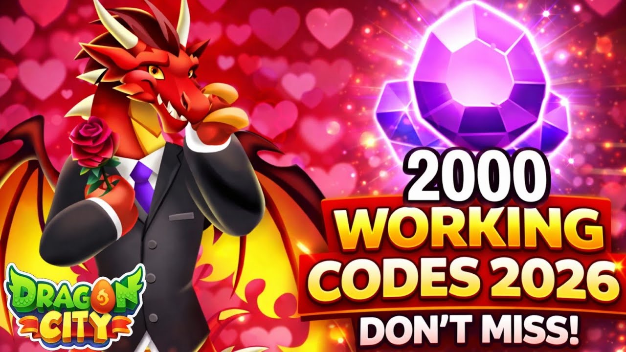 Working🎁 DRAGON CITY Redeem Codes 2026 Feb | All Dragon City Codes + How To Redeem Them