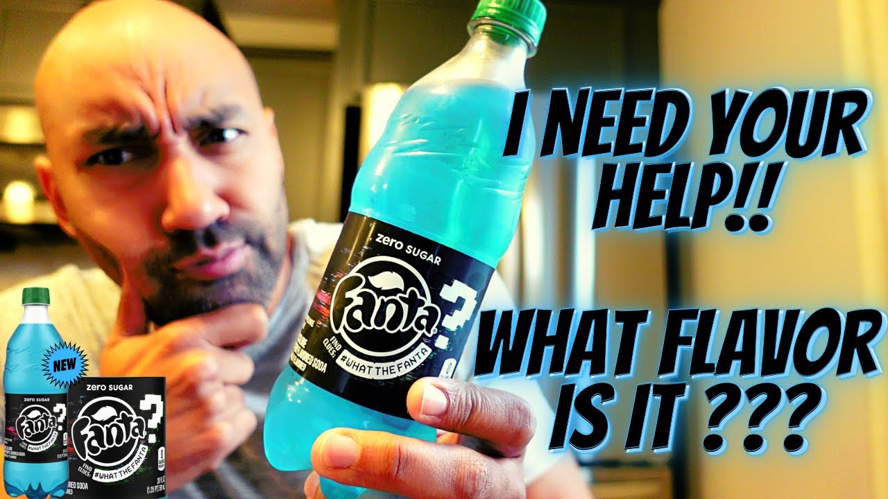 WHAT FLAVOR IS IT? Fanta Blue Mystery Flavor - What the Fanta!!