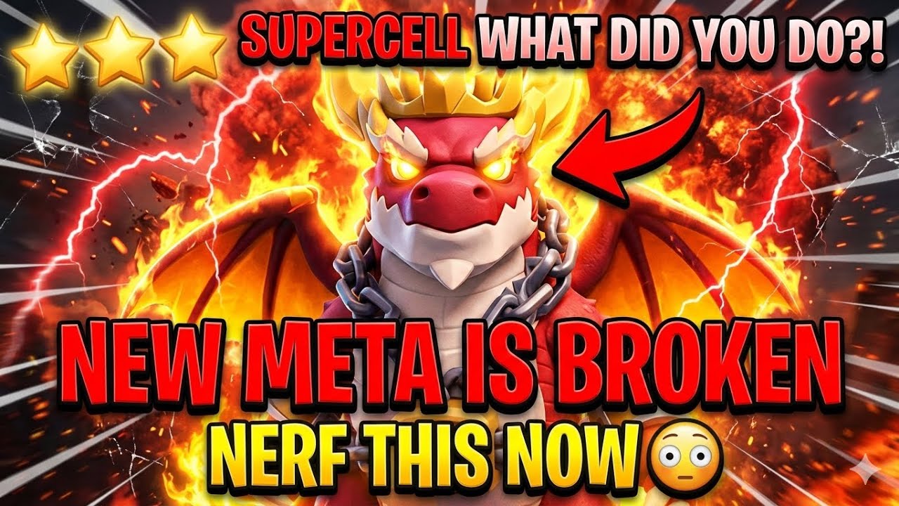 Dragon Duke is BROKEN! 😱 Royal Champion Charge OP in Clash of Clans
