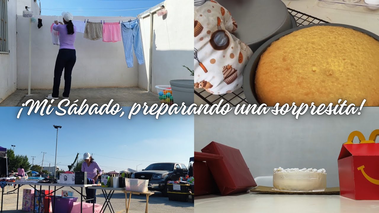 Mi Sábado siendo ama de casa, emprendedora y preparando una sorpresita para mi hijo 🧁🎁🧒🏻