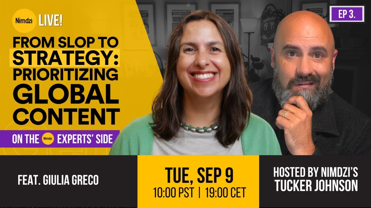 From Slop to Strategy: Prioritizing Global Content feat Giulia Greco