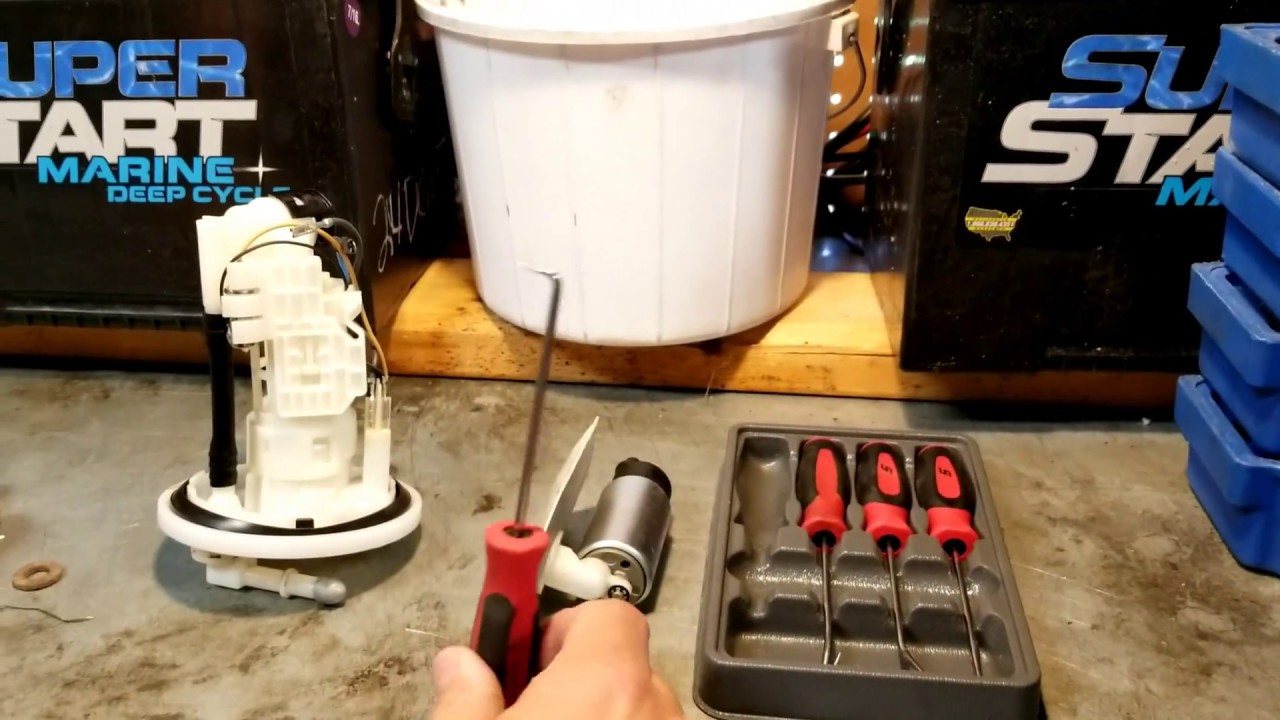Yamaha WR250 X  R Fuel Pump Replacement