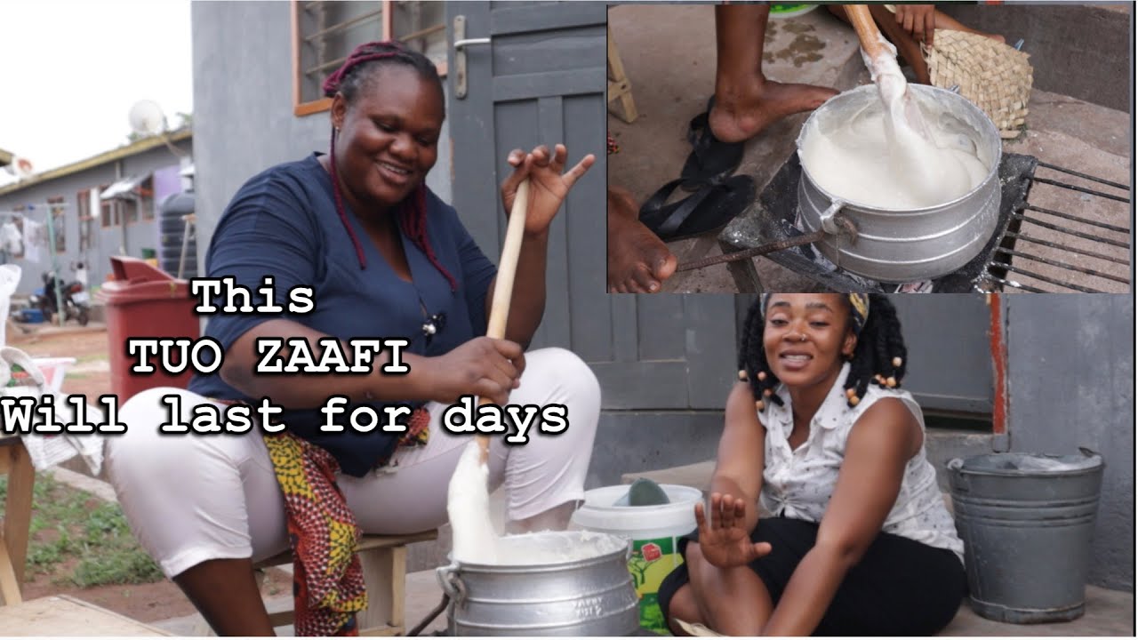 How to COOK the BEST TUO-ZAAFI and last for days|| NO KONKONTE || Tamale Ghana
