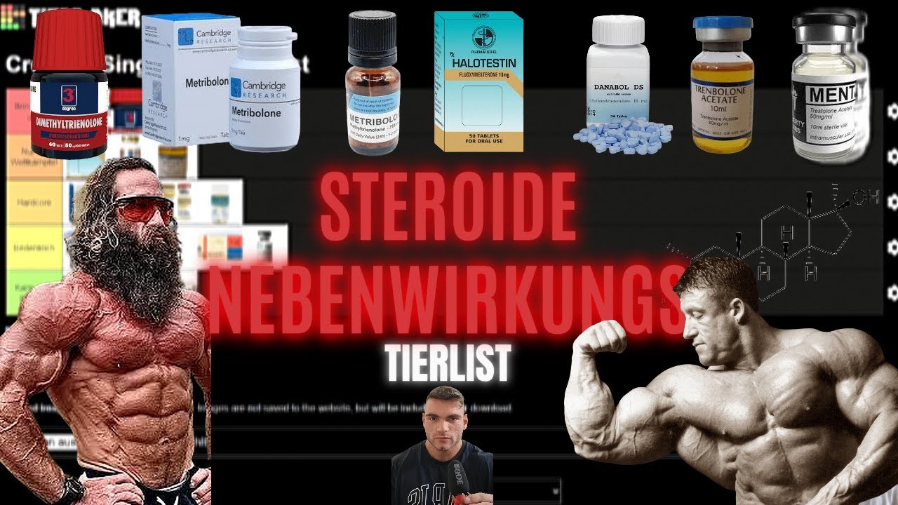 Gefährlichste Steroide - Tier Liste