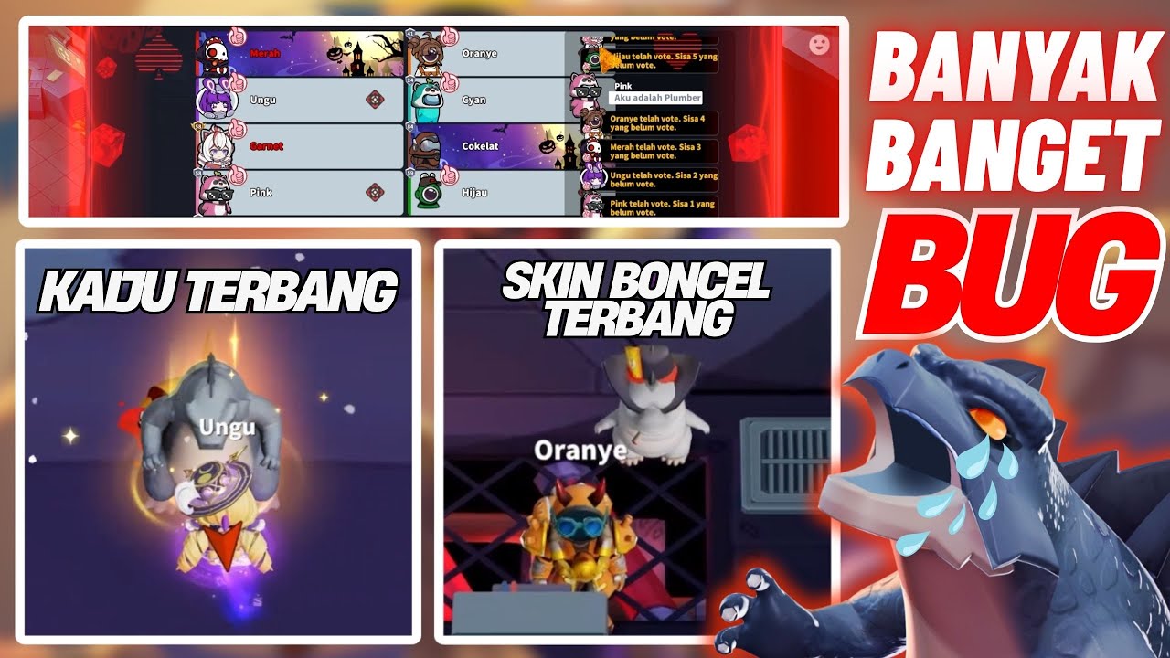 SUPER BUG INIMAH‼ BLACKJACK GAK BISA NEMBAK,KAIJU TERBANG,SKIN BONCEL TERBANG😭