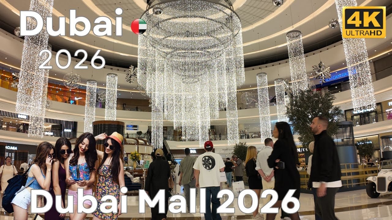 🇦🇪 The New Dubai Mall [4K] Full Walking Tour 2026 | Modern Luxury Mall Experience in 2026.
