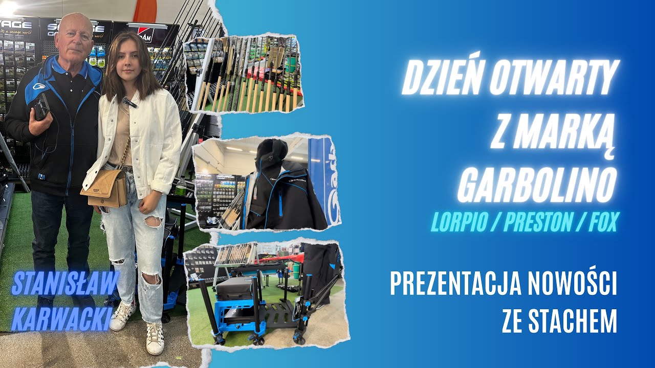 Dzień otwarty z marką Garbolino ze Stachem, prezentacja lorpio w Bagiennym Drapieżniku
