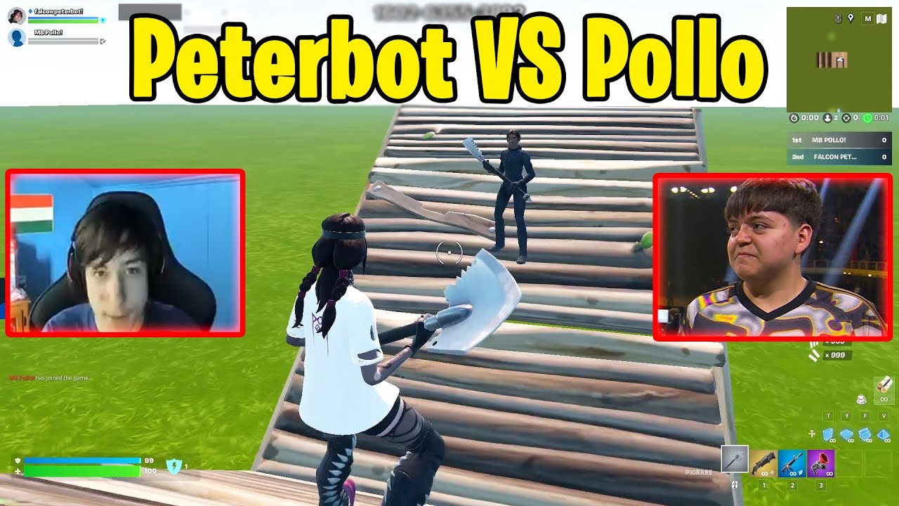 Peterbot VS Pollo 1v1 Buildfights