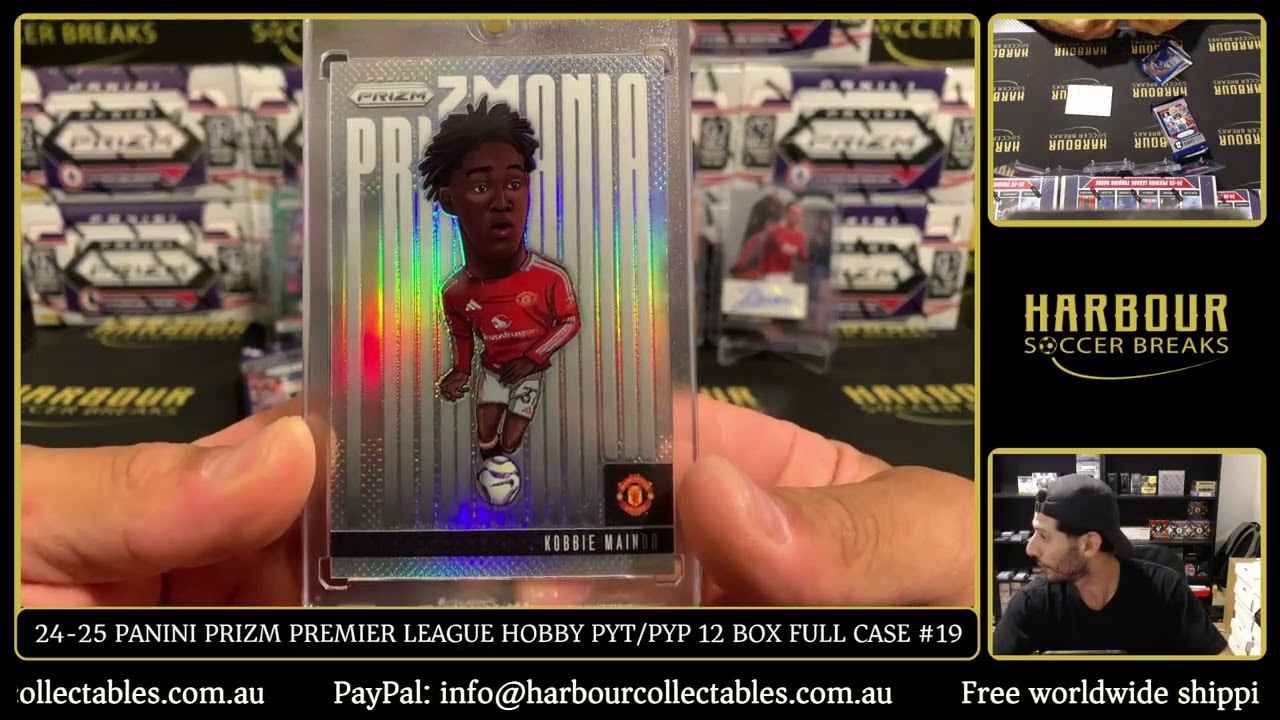 Break #19 - 2024/25 Panini Prizm Premier League Hobby PYT/PYP 12 Box Full Case