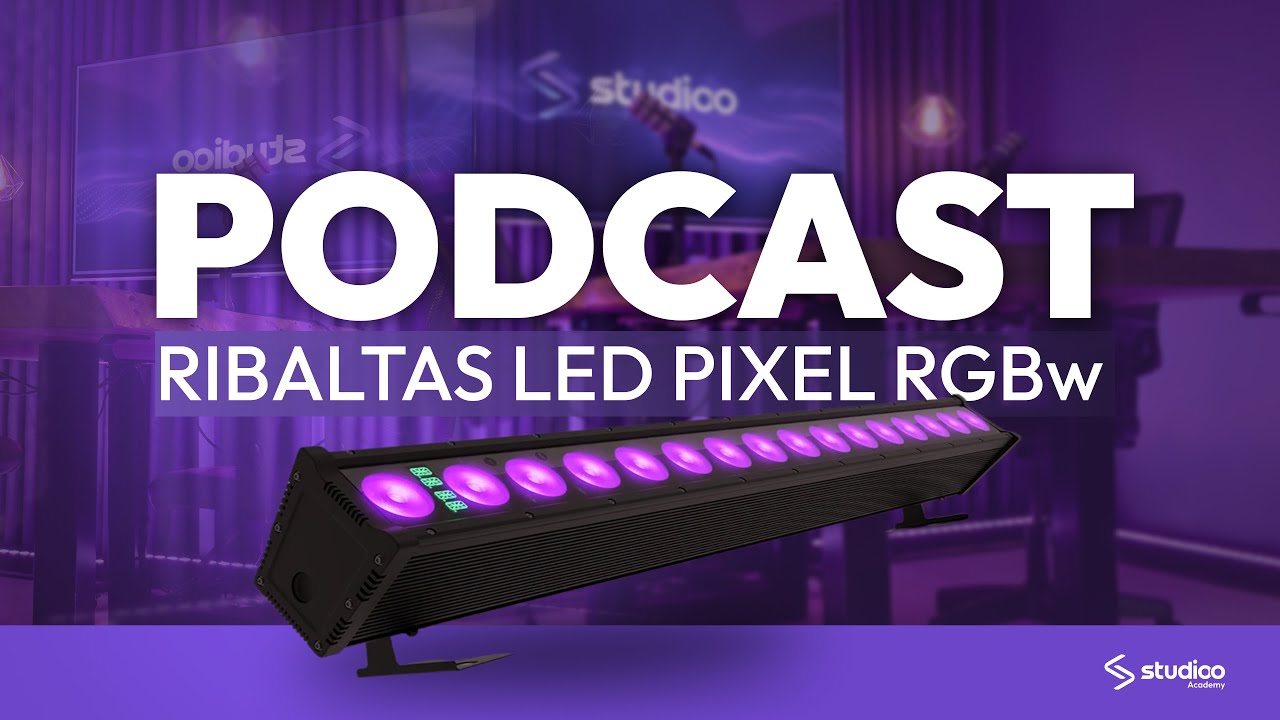 RIBALTAS RGBw PARA ESTÚDIO DE PODCAST | Vale a pena?