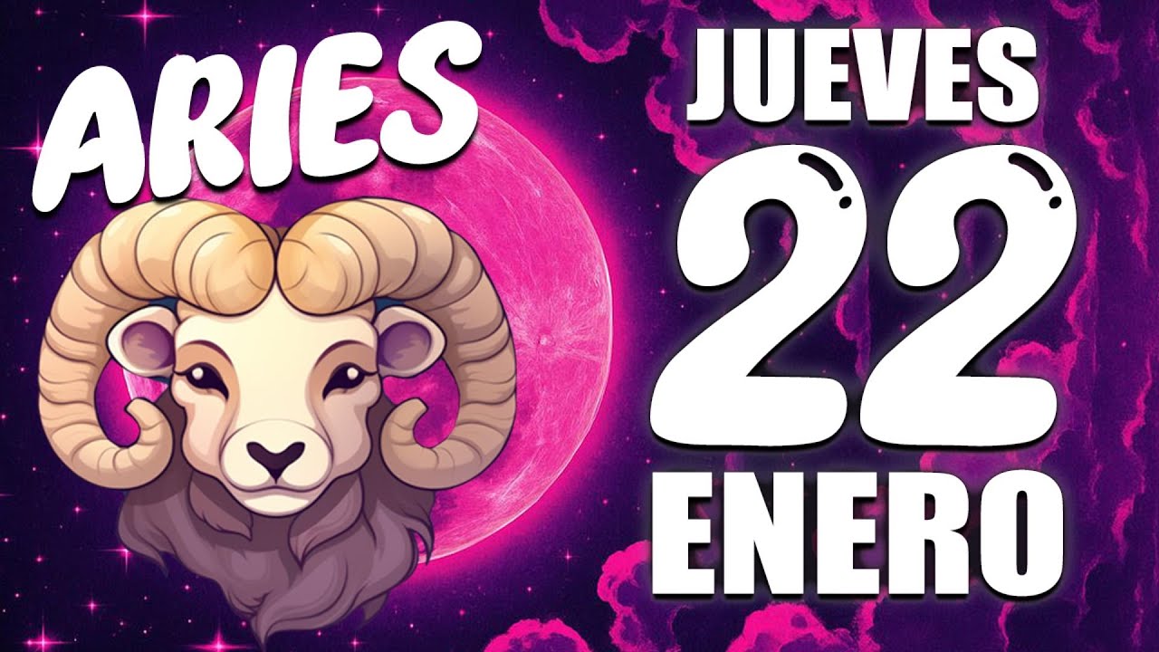 Horóscopo De Hoy ♈ ARIES ♈  🔥 MIRA LO QUE ESTÁ A PUNTO DE PASAR 😍 22 ENERO DE 2026