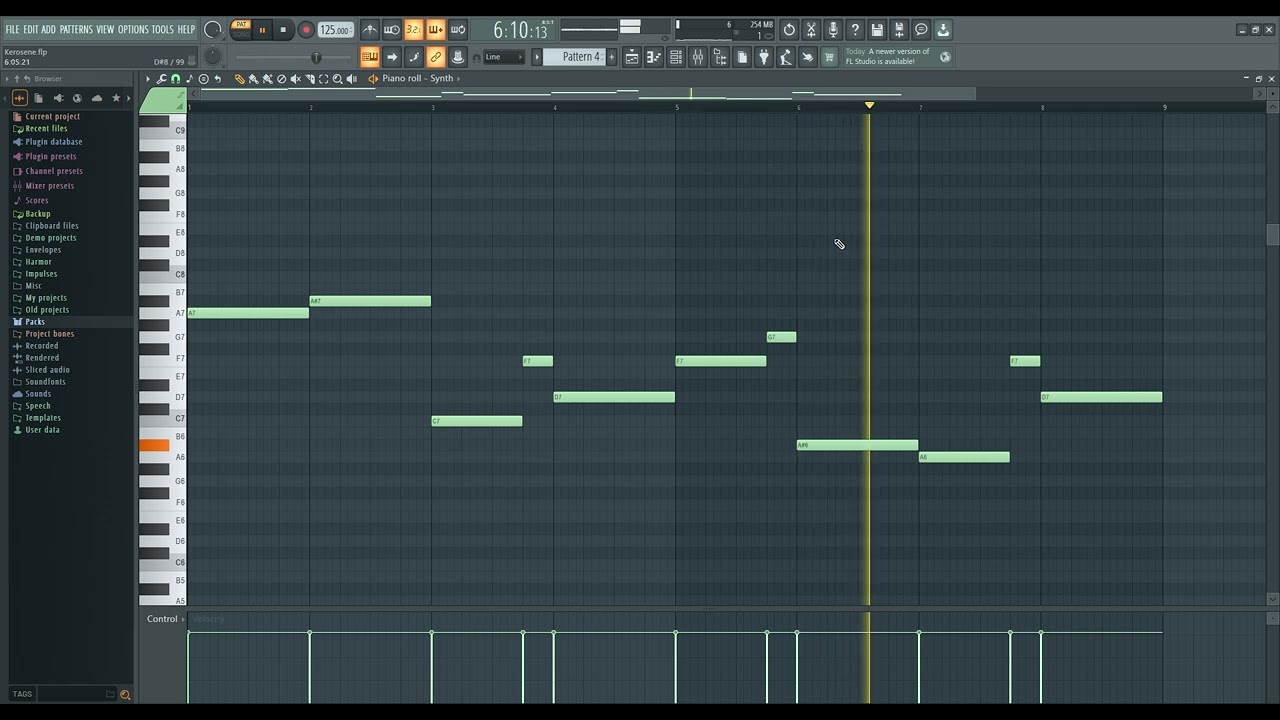 Crystal Castles - Kerosene  FL Studio 21 (Remake)