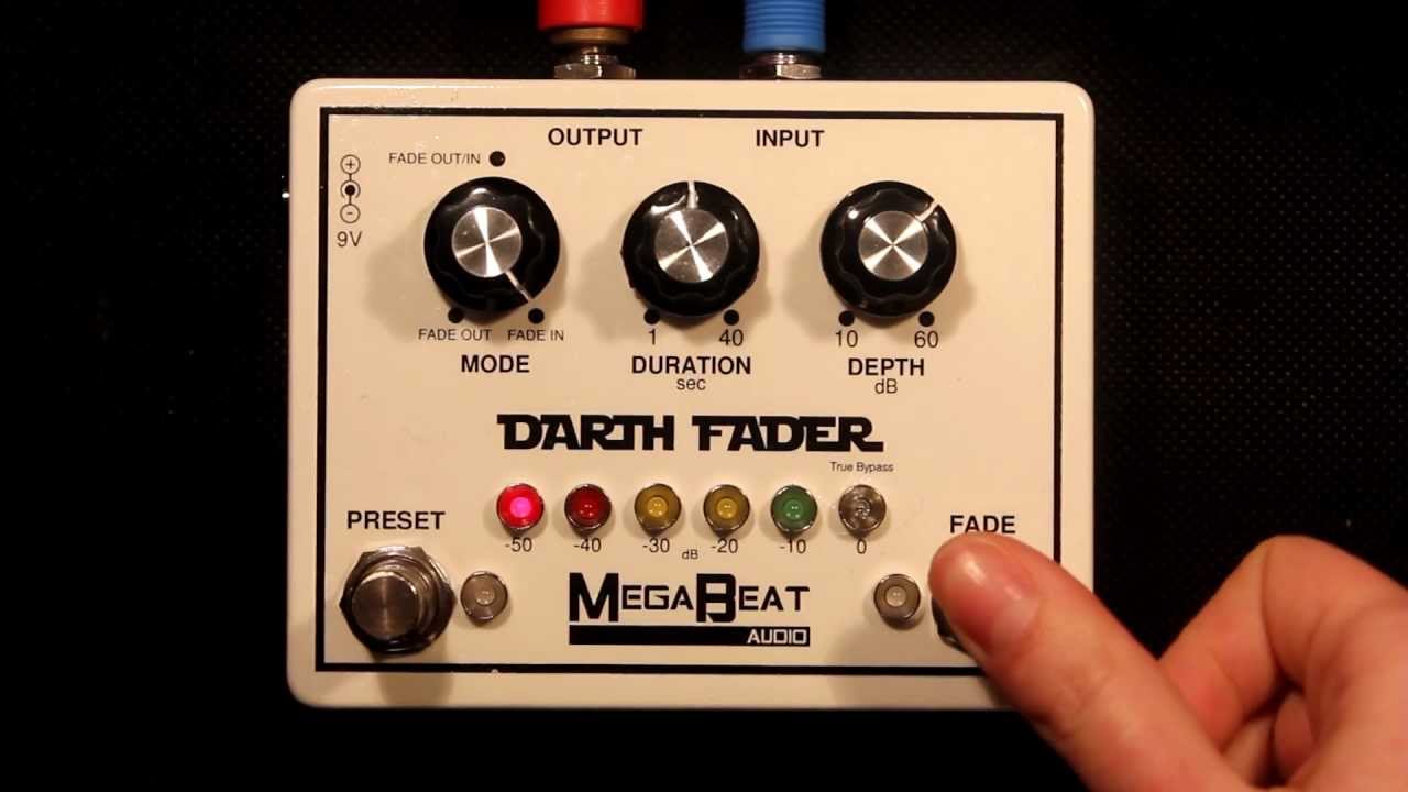 MegaBeat Audio - Darth Fader (fade in/out pedal) [ENG]