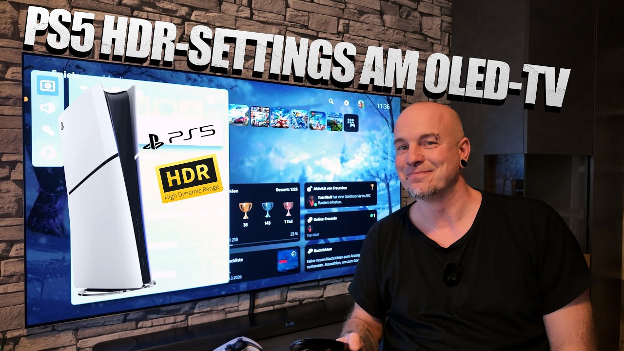 PS5 HDR-Einstellungen für OLED-TV