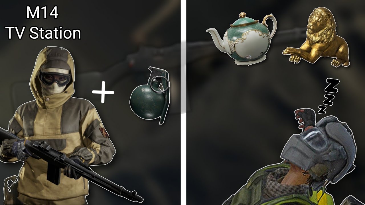 M14 and M67s VS. EVERYONE in TV Station - Arena Breakout
