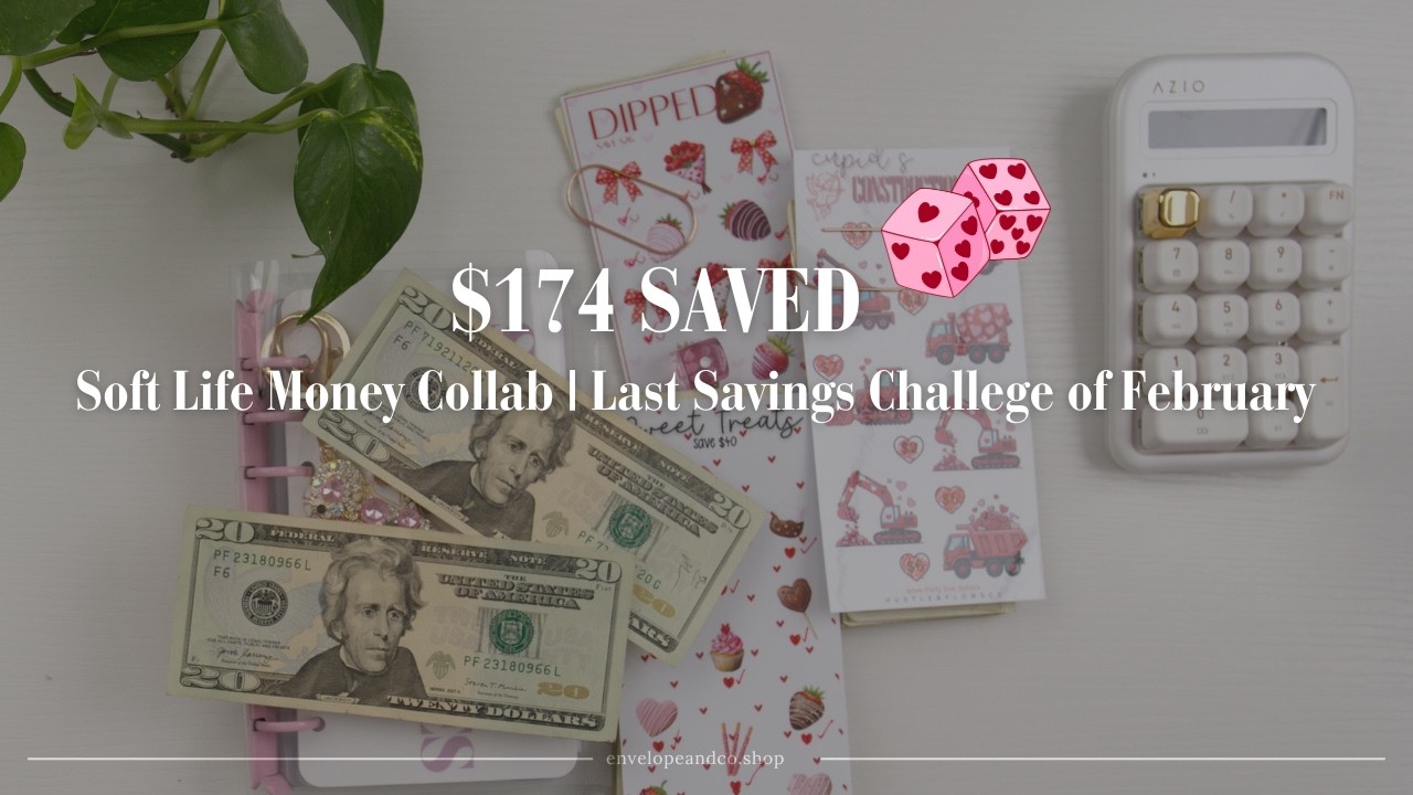 Dice Rolling Savings Challenge | How Much Did I Actually Save?