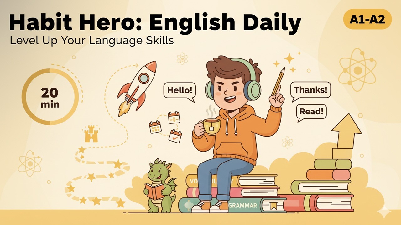 Learn English with Atomic Habits by James Clear | Shadowing Practice