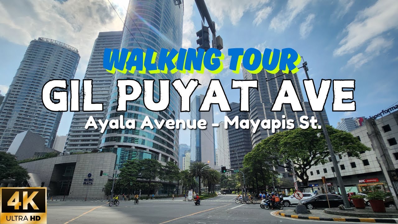[4K] GIL PUYAT AVENUE: Morning Walk in Buendia Avenue, Makati! | Philippines 2025