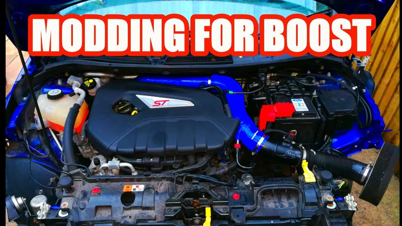 Big Boost hose kit fitted.Crashed fiesta part 7