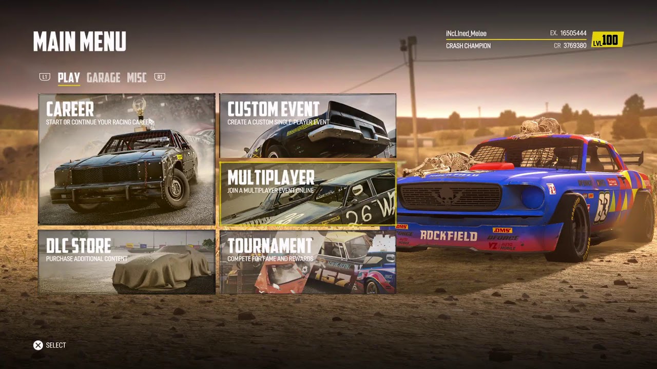 Wreckfest gameplay