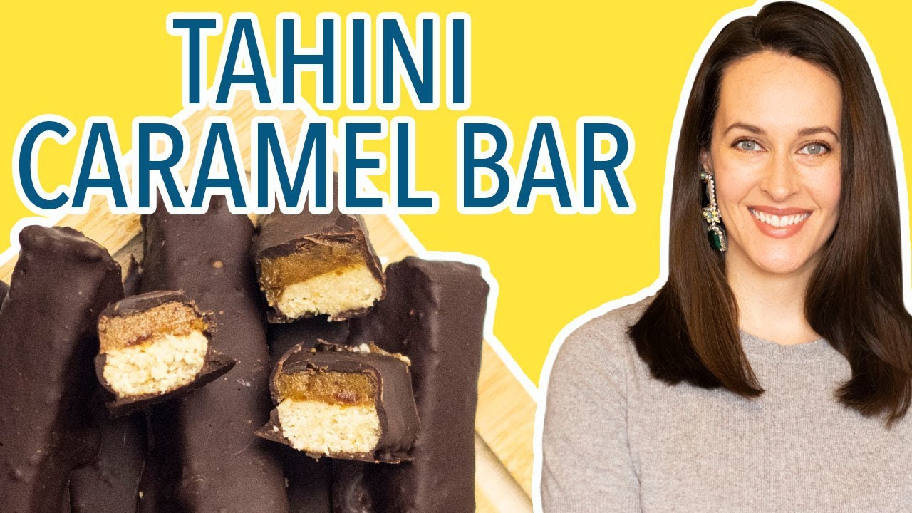 Tahini Caramel Bar - How to Make Vegan Caramel with Tahini