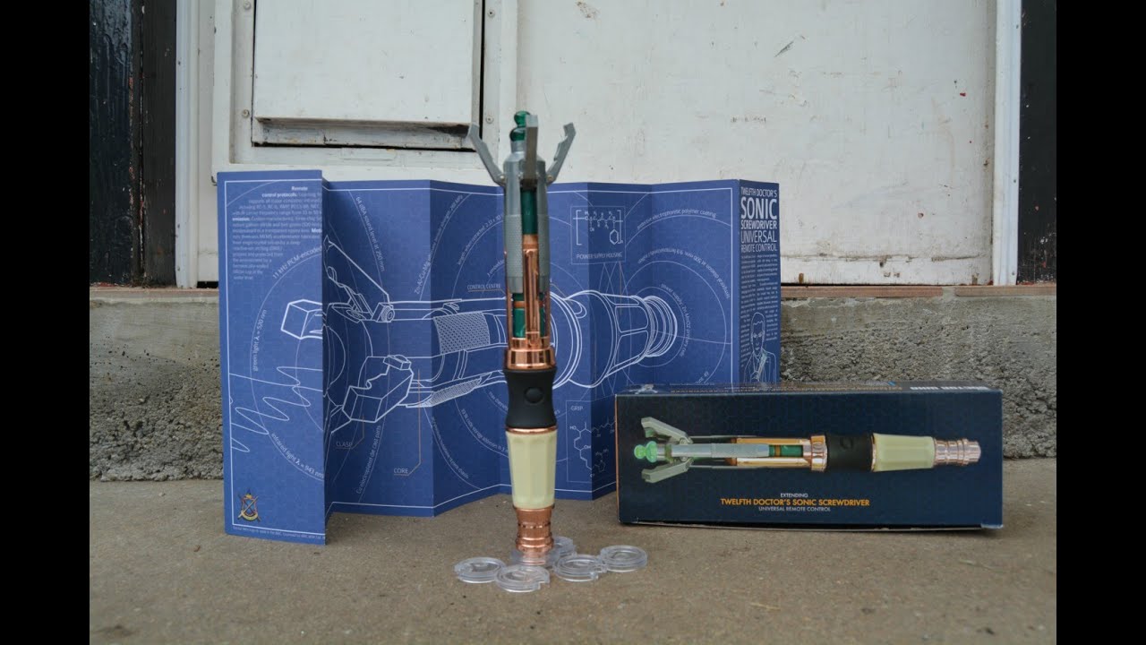 12th Doctor Sonic Screwdriver Universal Remote Control Review