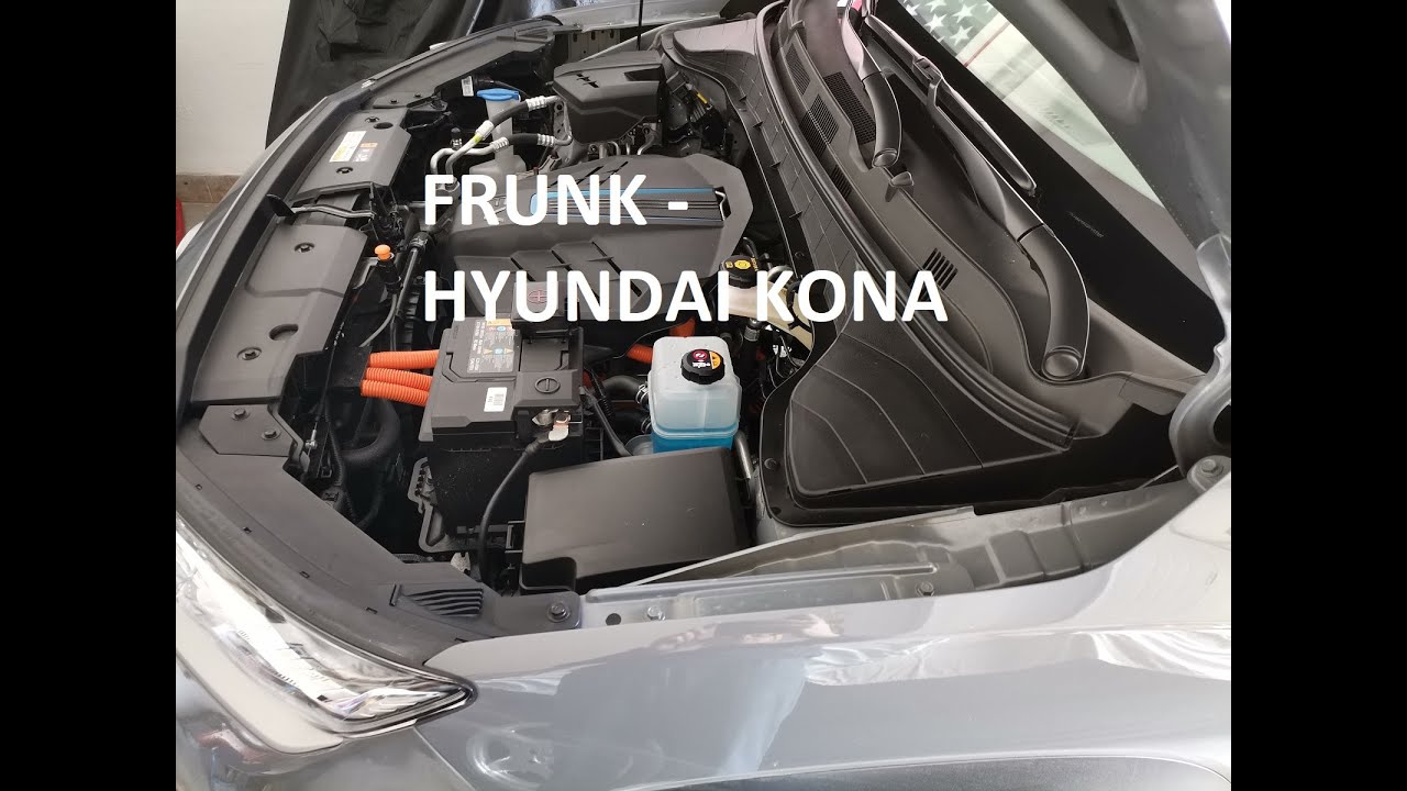 Frunk Hyundai Kona