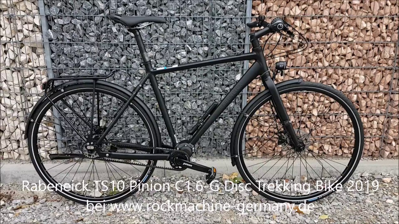 Rabeneick TS10 Pinion C1.6 G Disc Gates Trekking Bike 2019