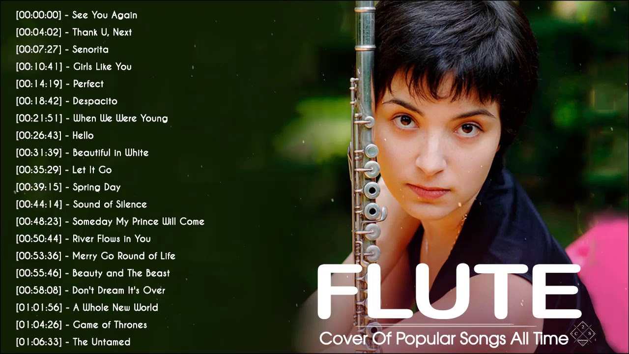 Top 30 Flute Covers of Popular Songs 2020 - Smooth Beautiful Instrumental Flute Covers