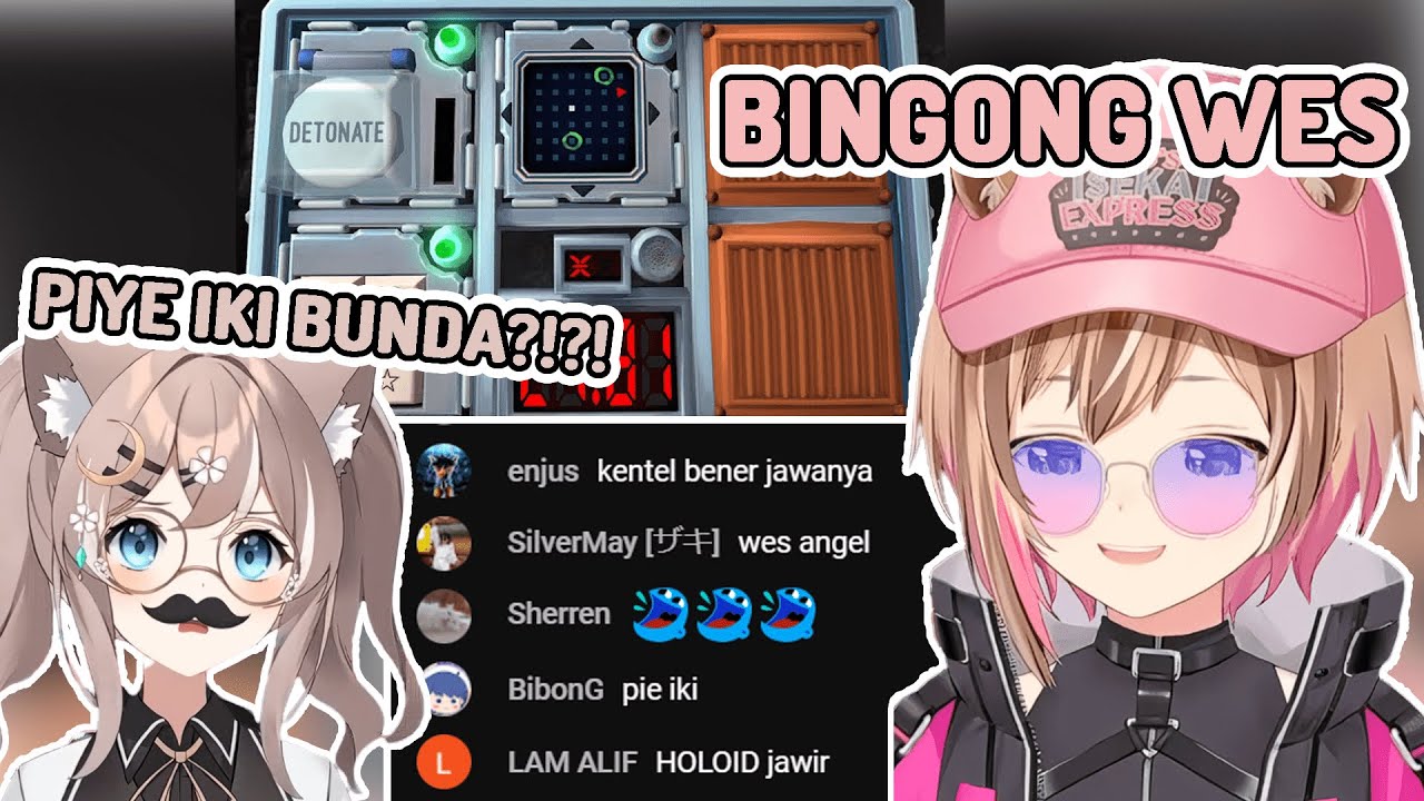 Inilah Yang Terjadi Jika Duo Vtuber Jawa Berada Dalam 1 Stream [Risu, Cecilia | Hololive ID]