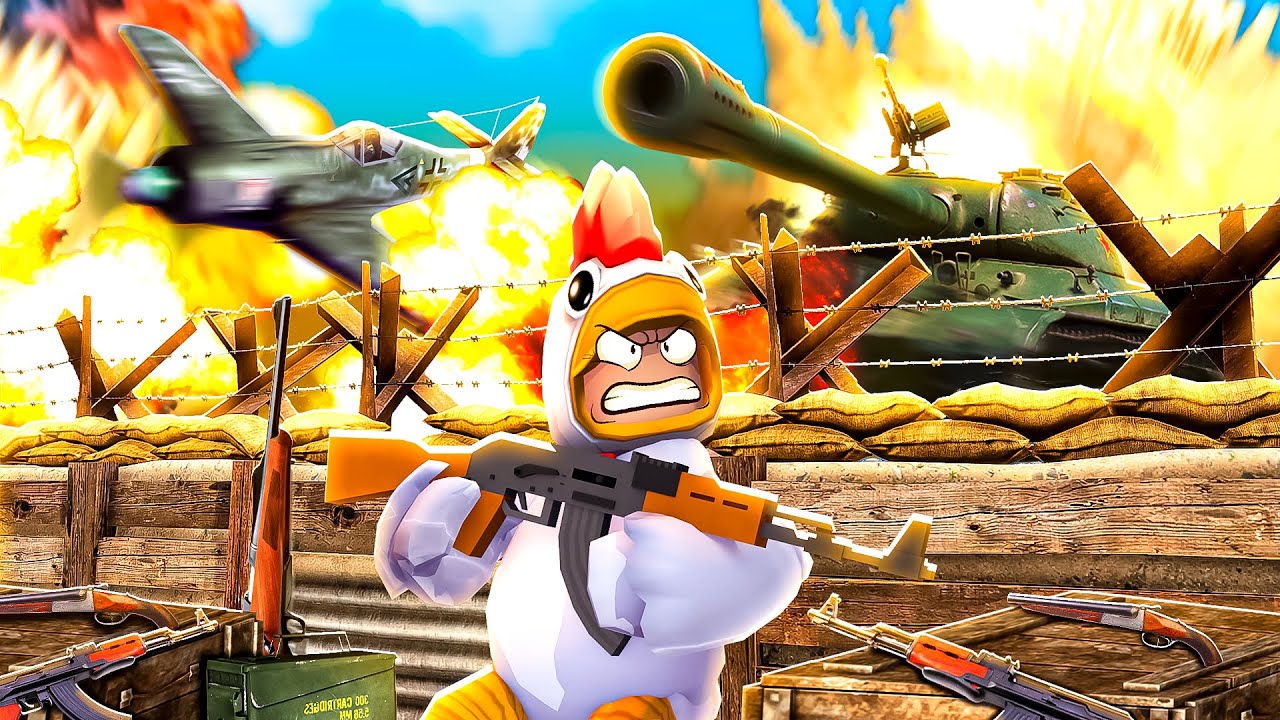 SONO DIVENTATO UN SOLDATO SU ROBLOX!!