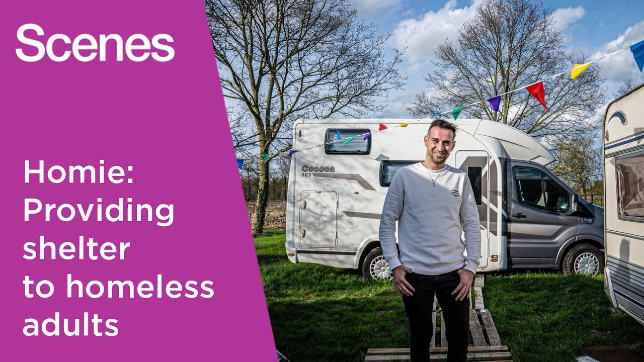 Watch: The team on a mission to eradicate homelessness in Belgium | Scenes