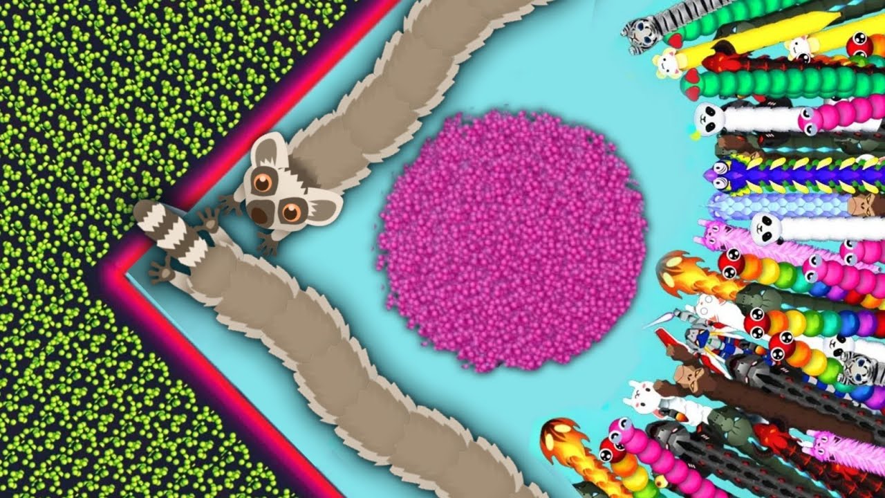 SNAKE IO🐍 LAMAR SNAKE 🐍 VS 1000 PRO GIANT SNAKES 🐍 EPIC SNAKEIO GAMEPLAY #snakegame #games #gaming 