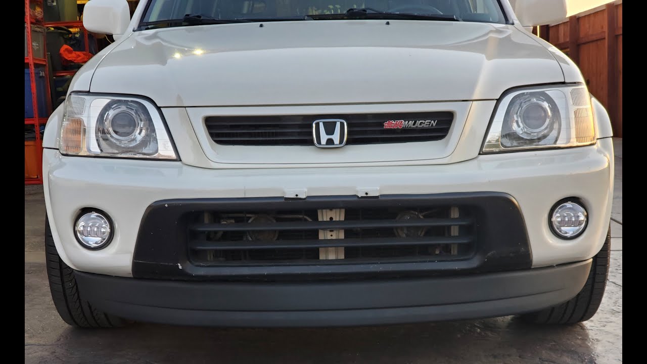How to install a Jeep Lip on a 97-01 Honda CRV RD1