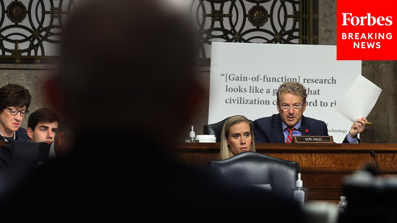 GOP Senator Grills Fauci On Wuhan Lab, COVID-19 Origins Following Rand Paul Clash