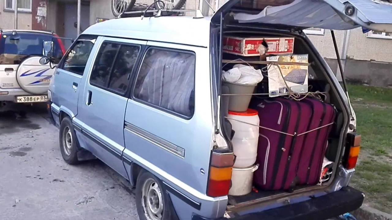 От севера Байкала до Сочи (часть 1) на старом бусе Toyota Master Ase Surf 2Y 1988года