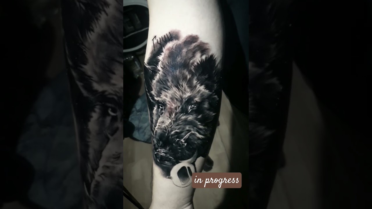 ♧ КАБАНчик🐗   -работа в завершающей стадии. 