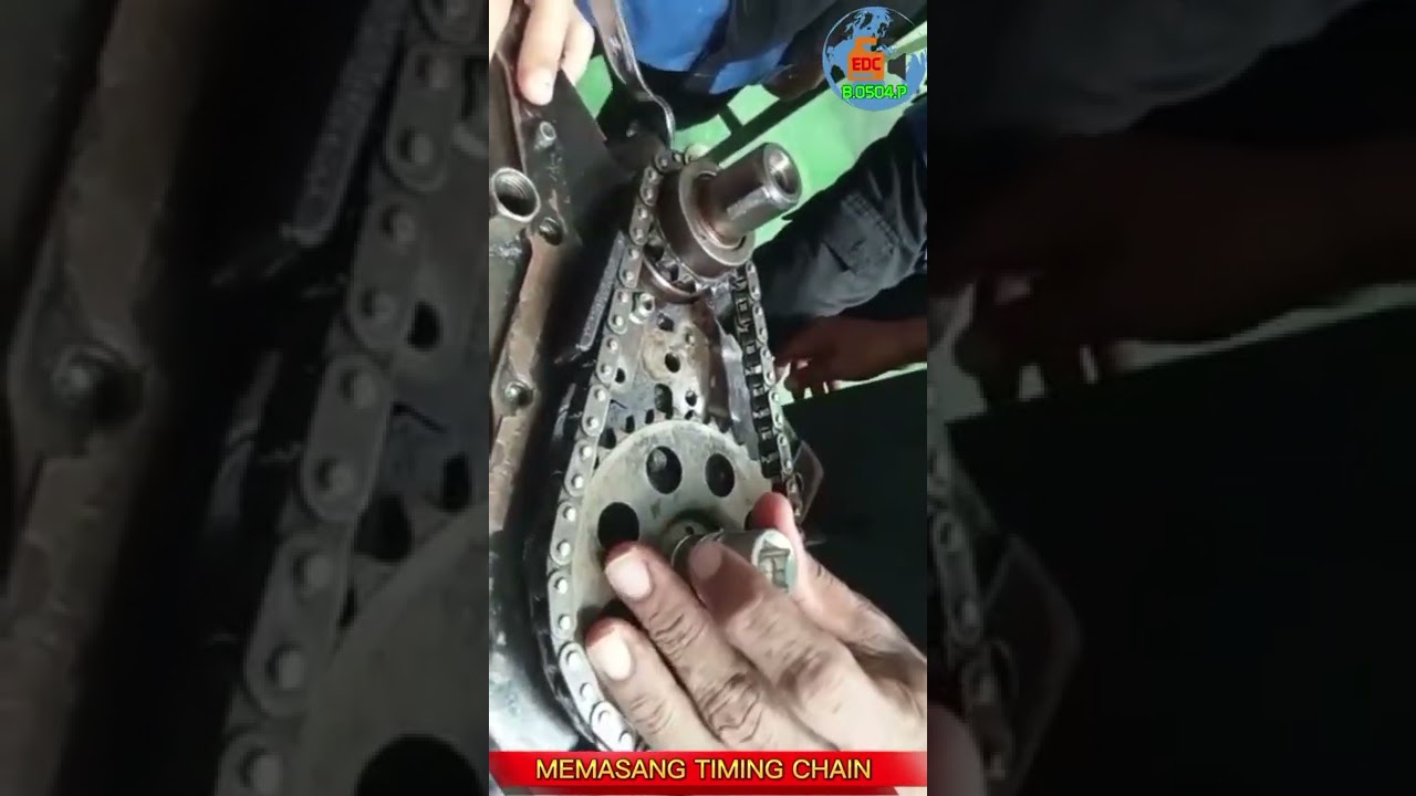 CARA MEMASANG TIMING CHAIN MOBIL TOYOTA 5K