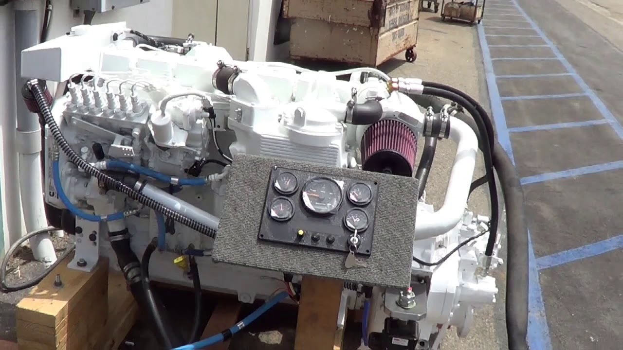 Engine Test 6BTA 370HP with DMT 110A and Envirovent