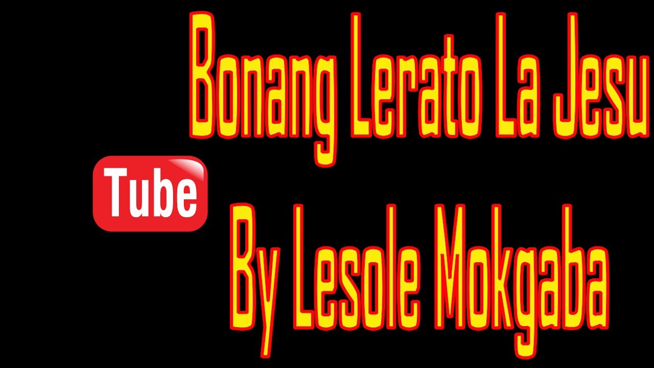 Bonang Lerato By Lesole Mokgaba