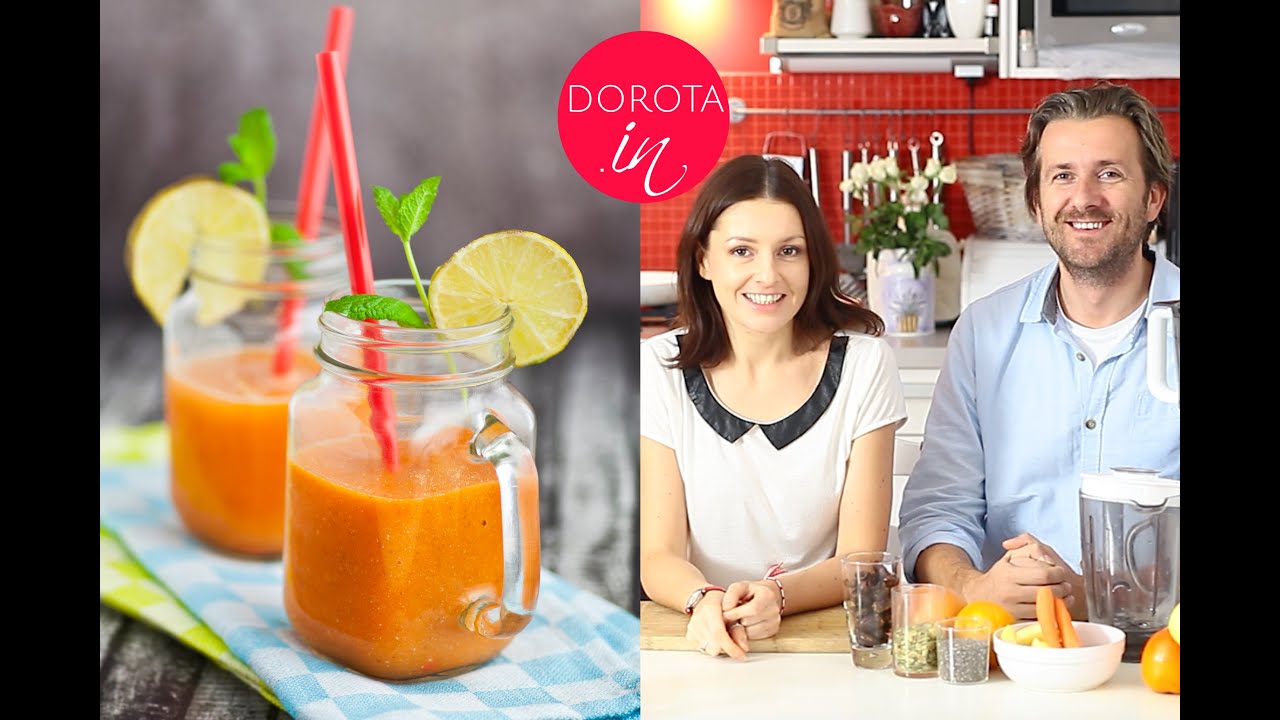 Koktajl marchewkowy 🥕🥤 | Dorota Kamińska