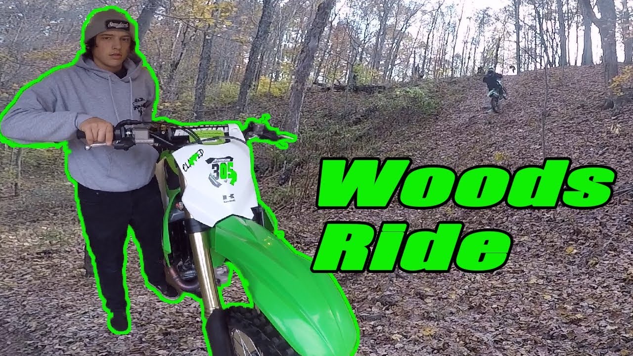 2019 KX450 TAKES A TRIP TO THE WOODS! | WAYNE NATIONAL