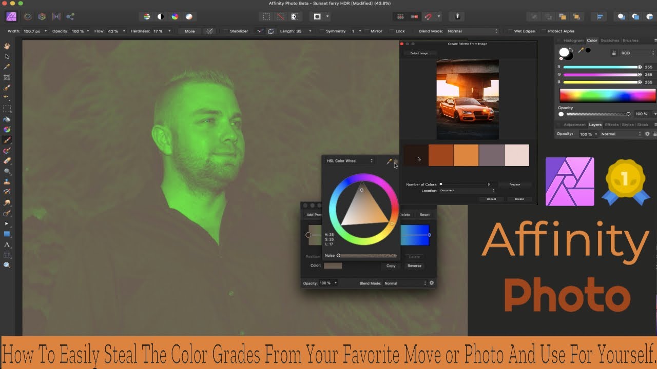 How To Easily Color Grade Your Own Image, Using Your Favorite Movie Or Picture