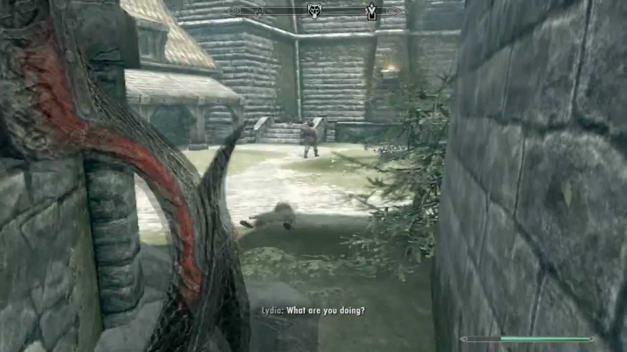 Skyrim: Saving Roggvir from Execution in Solitude
