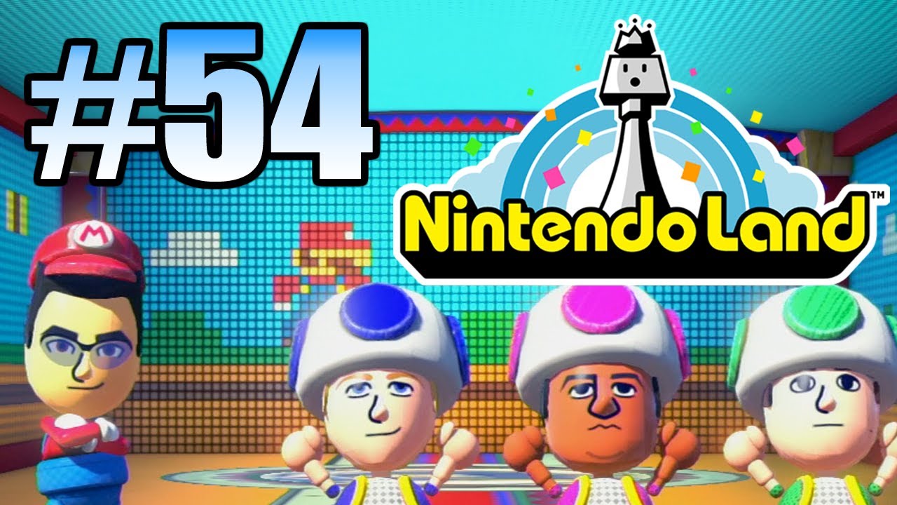 Wii Have Fun #54- Nintendo Land (Game 1 part 2; Mario Chase)