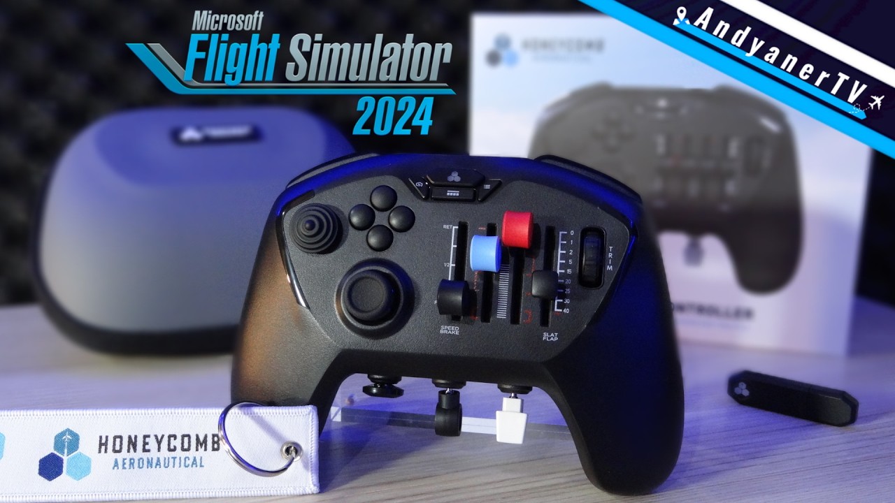Honeycomb Echo Aviation Controller 🛩 MSFS 2024 Flight Simulator ▪ PC Mac deutsch ▪ Aeronautical