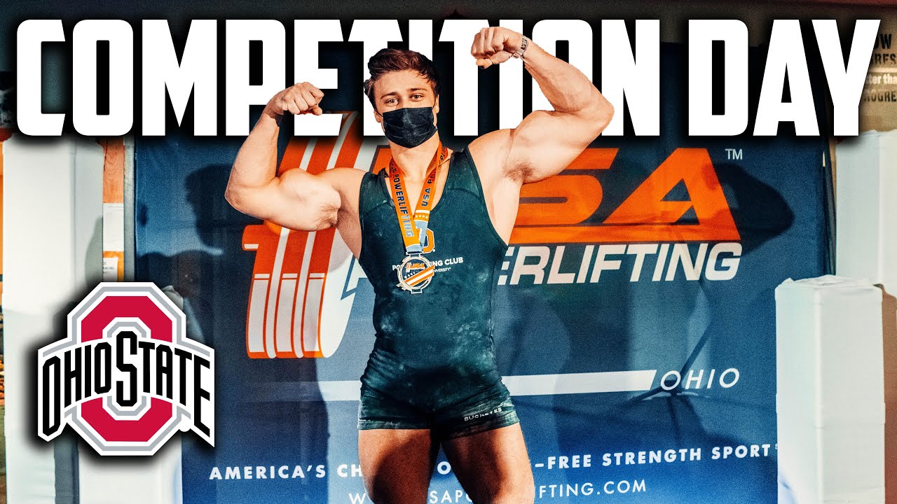 1ST PLACE POWERLIFTING MEET DAY!! | 1616 lbs Total 21 Yrs Old