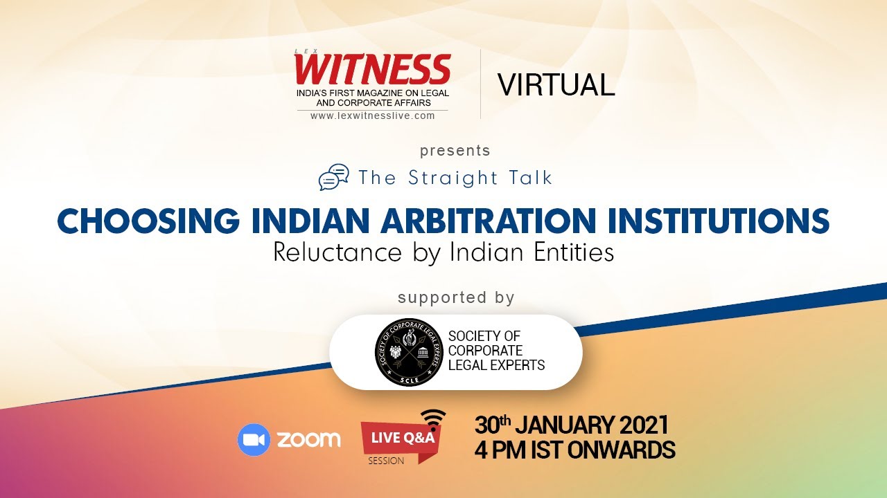 Choosing Indian Arbitration Institutions - Reluctance by Indian Entities