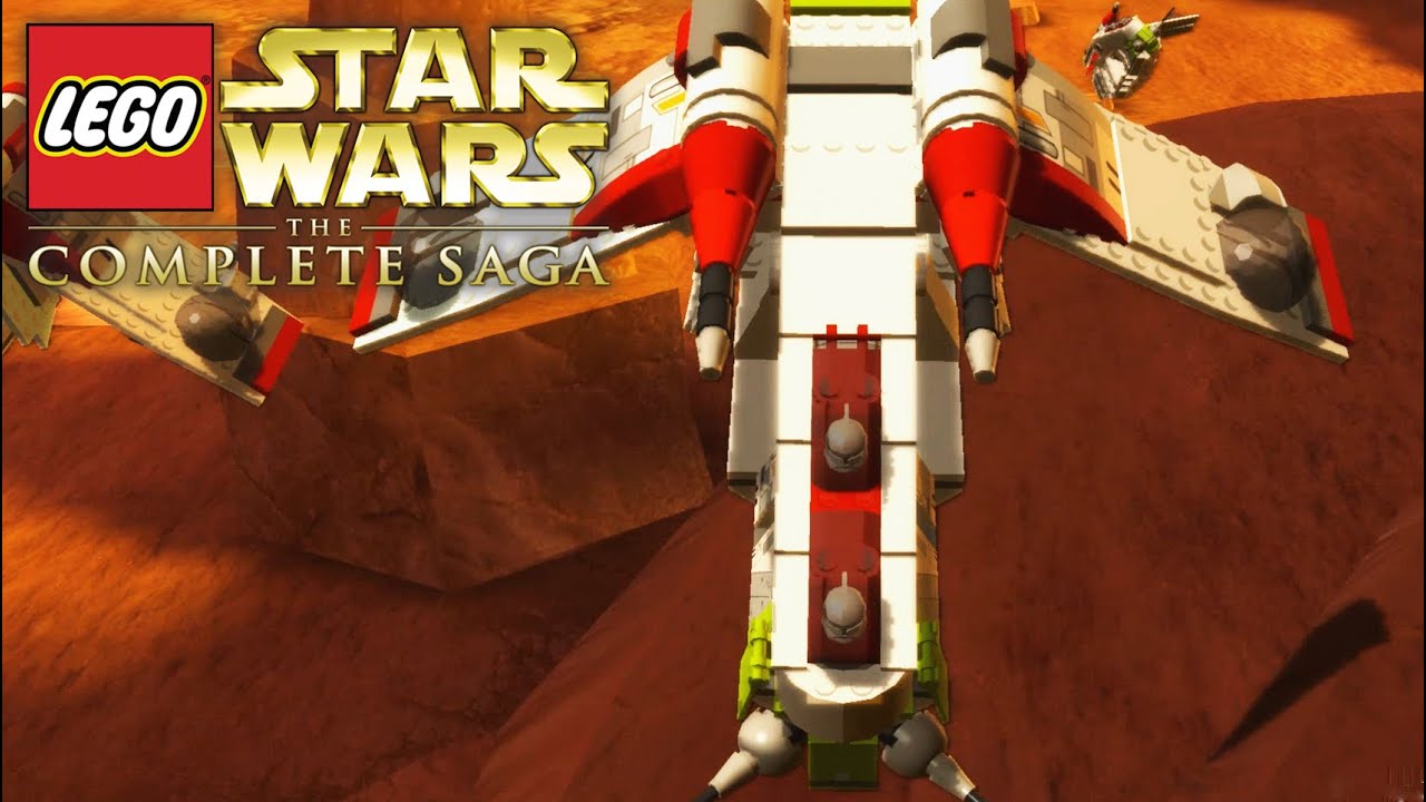 LEGO Star Wars The Complete Saga Walkthrough Gunship Cavalry (PC) No Commentary