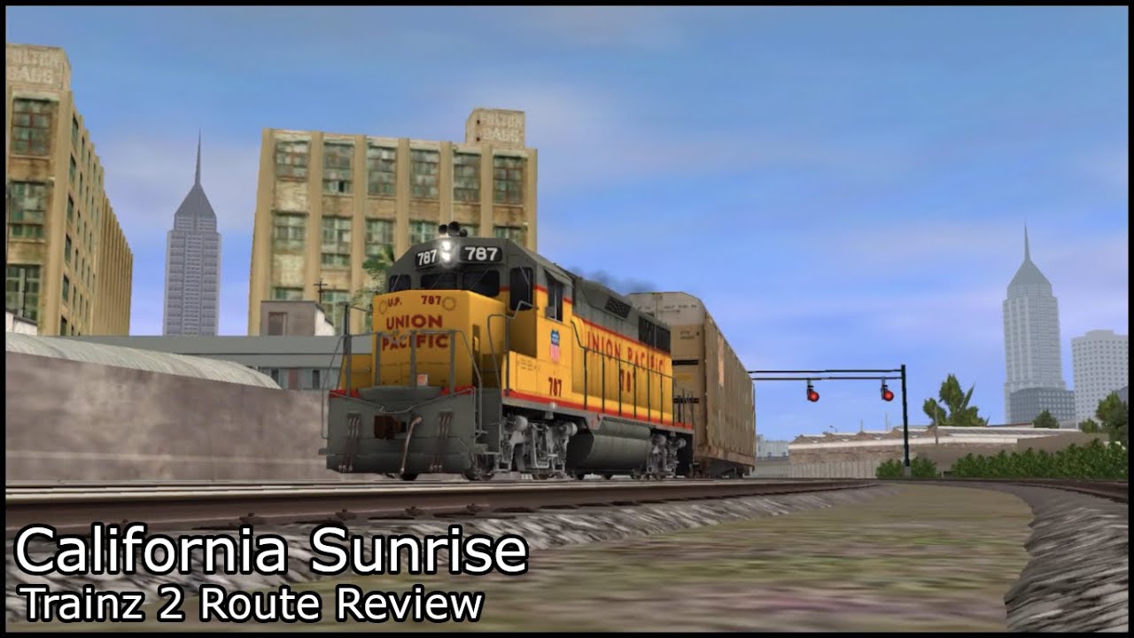 California Sunrise Trainz 2 Route Review